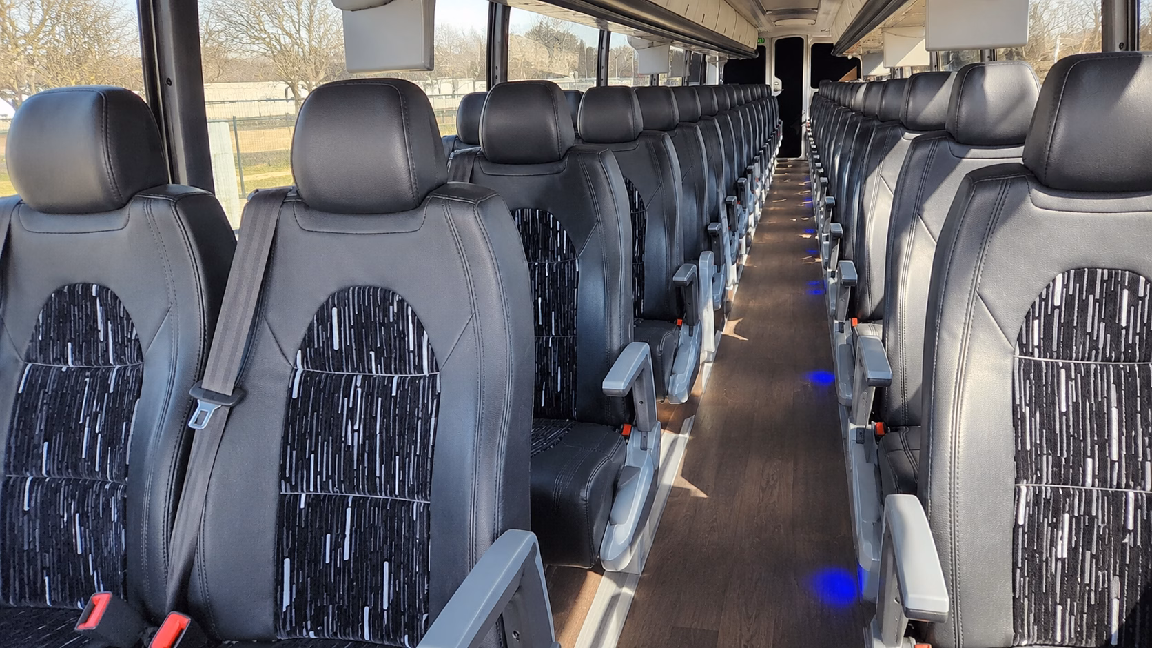 medford employee transportation onboard seating