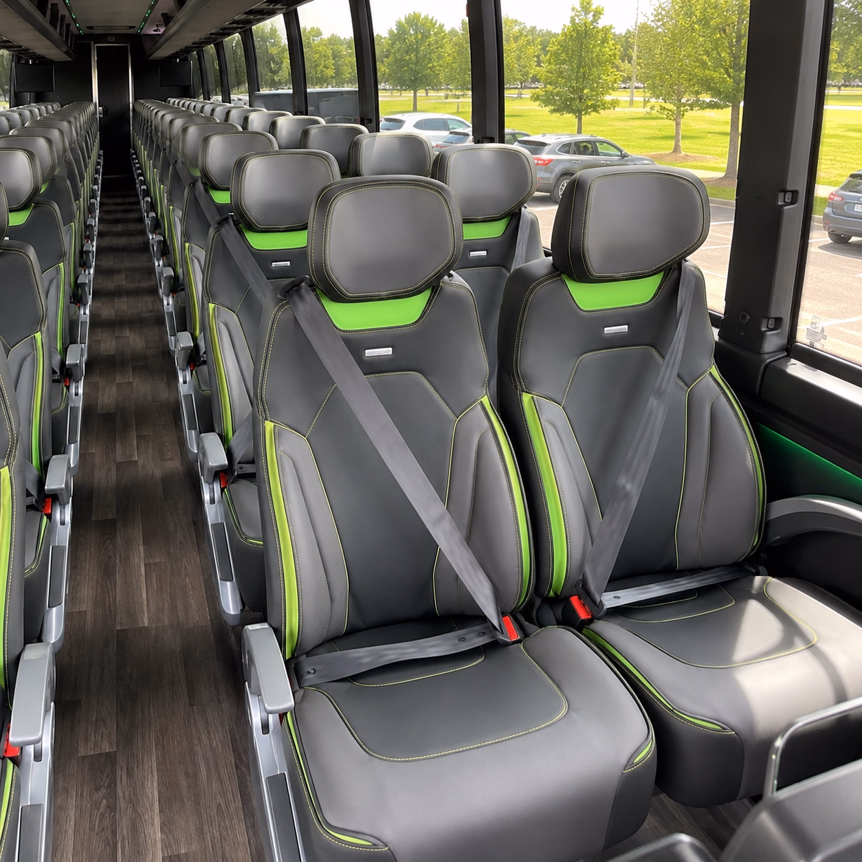 medford private event transportation onboard seating